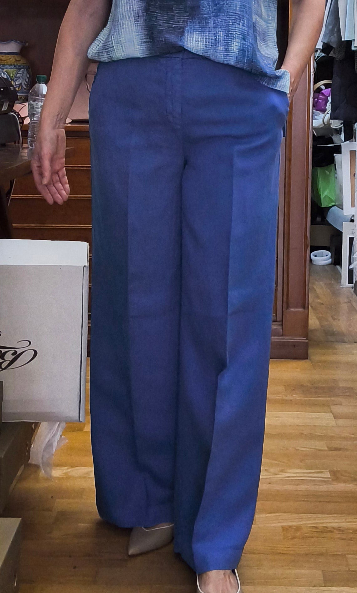 Pantalone palazzo Blu