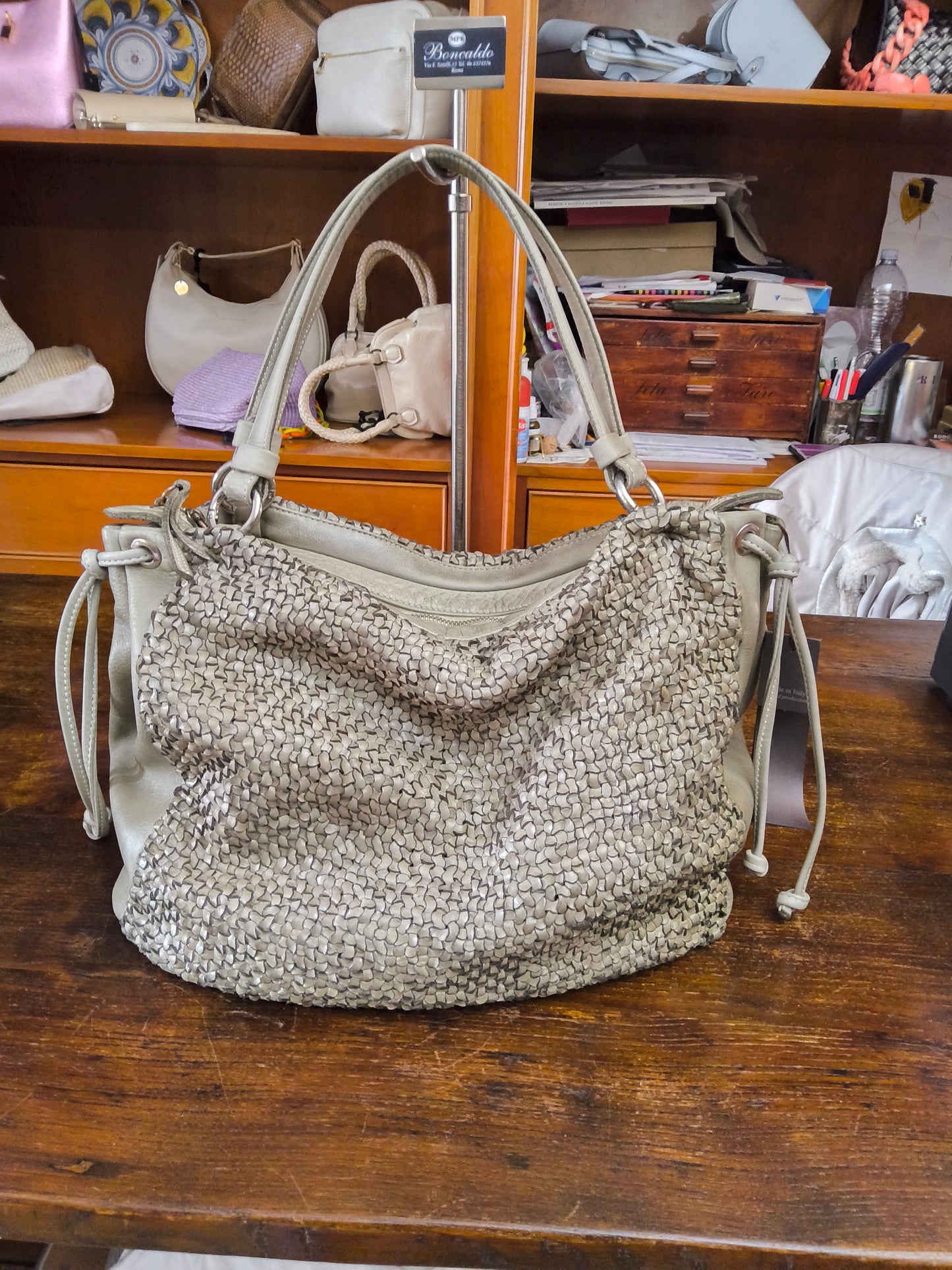 Reptile's House Woven Bag