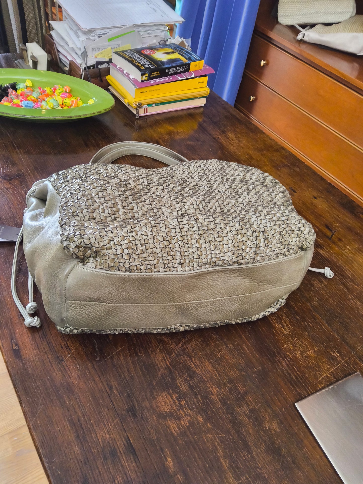 Reptile's House Woven Bag