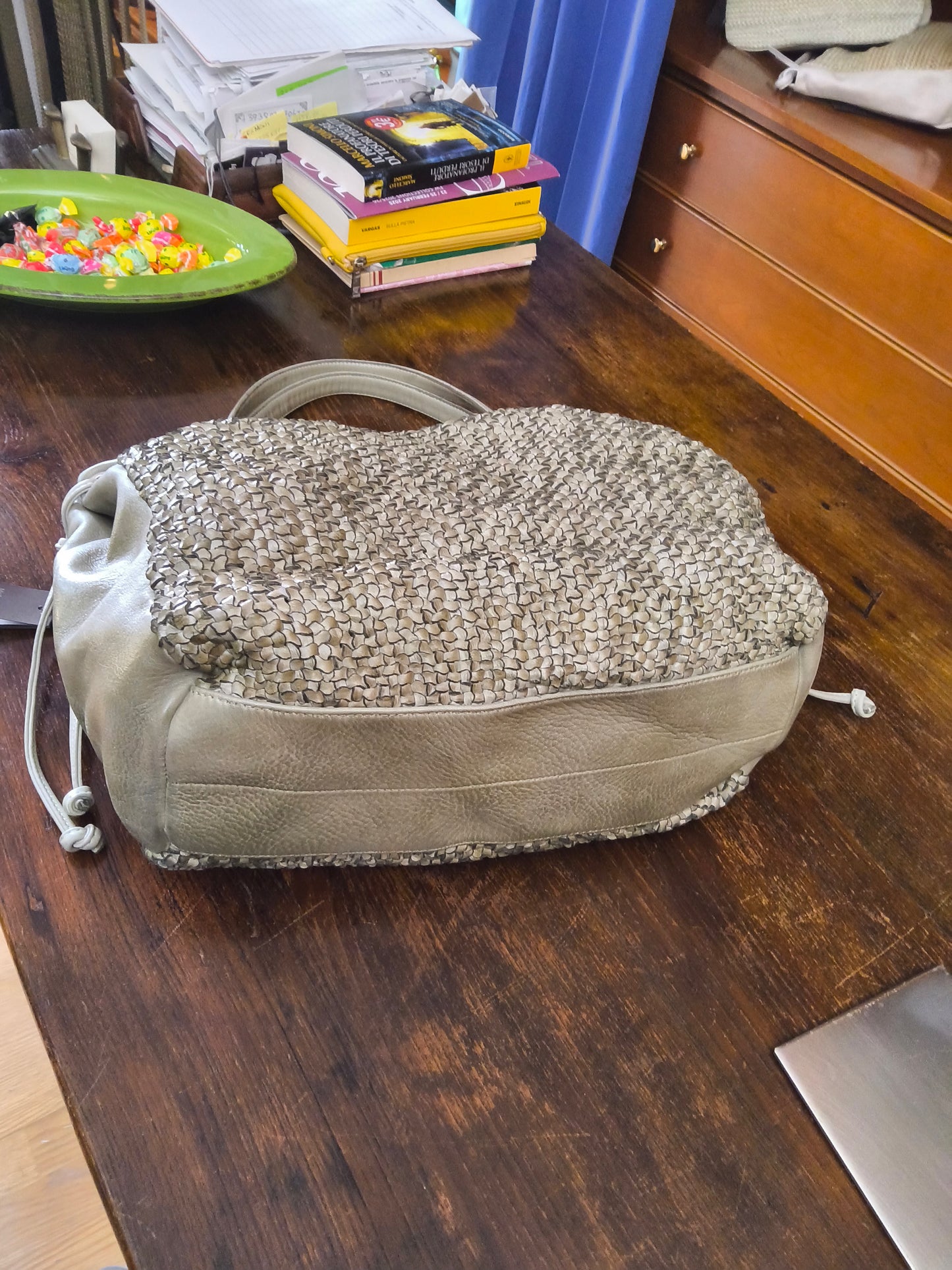 Reptile's House Woven Bag