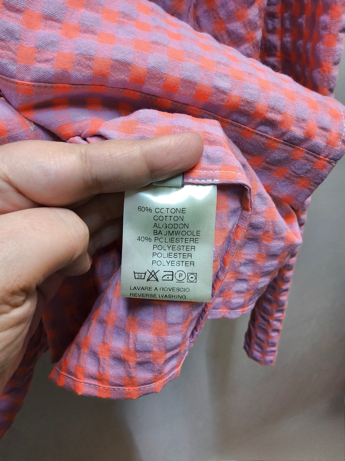 Giacca/camicia Arancio-Glicine