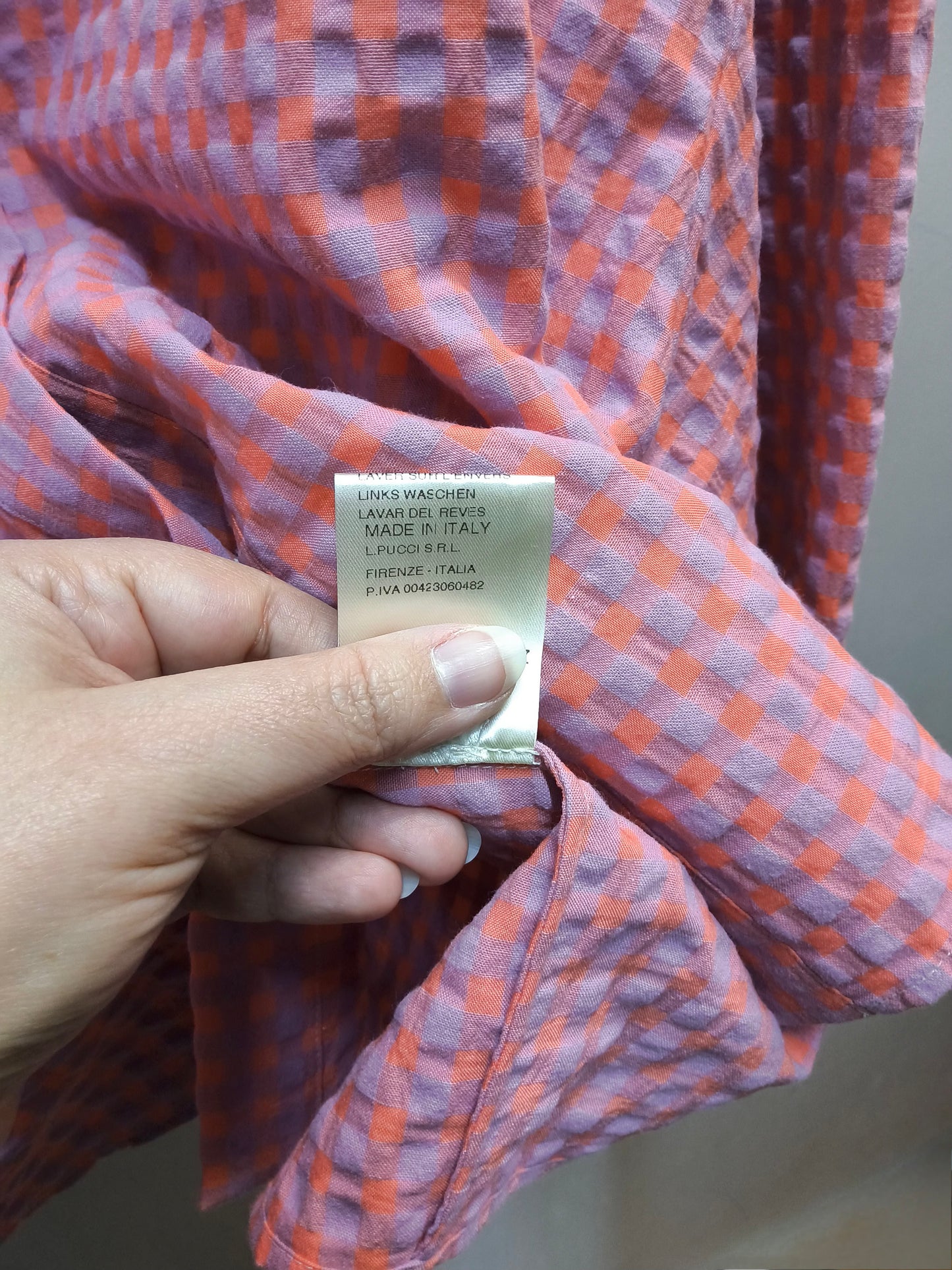 Giacca/camicia Arancio-Glicine