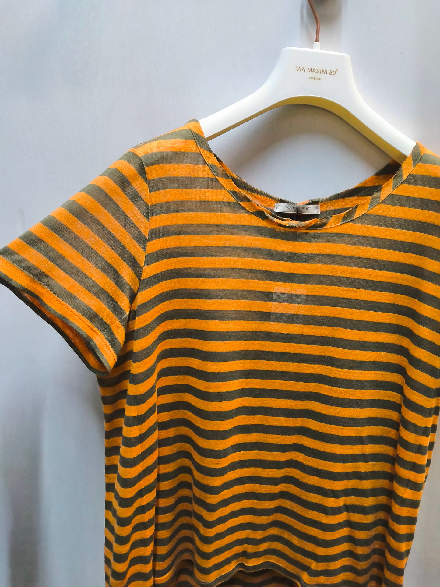 T-shirt righe over
