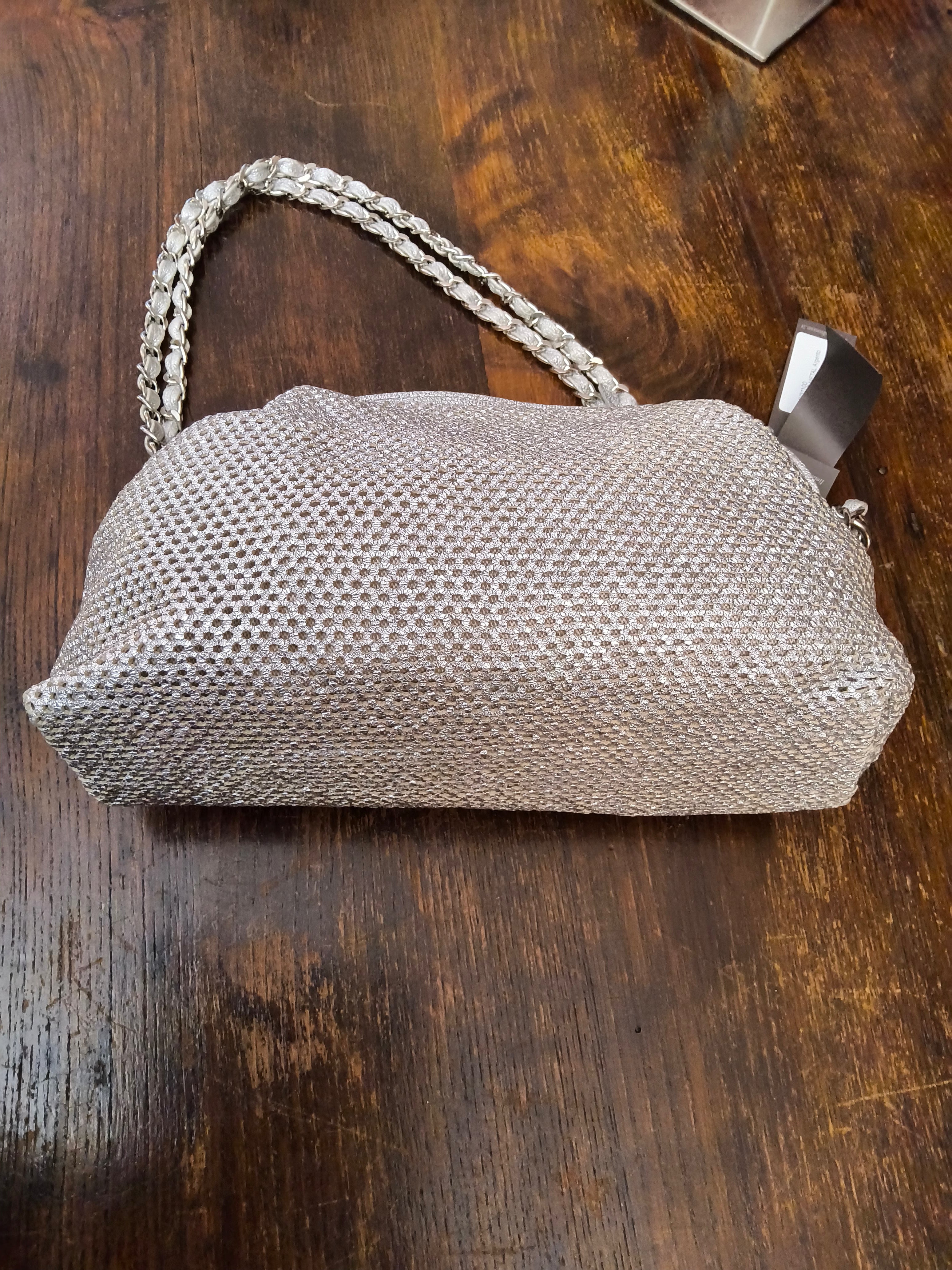 Reptile's House laminated clutch bag