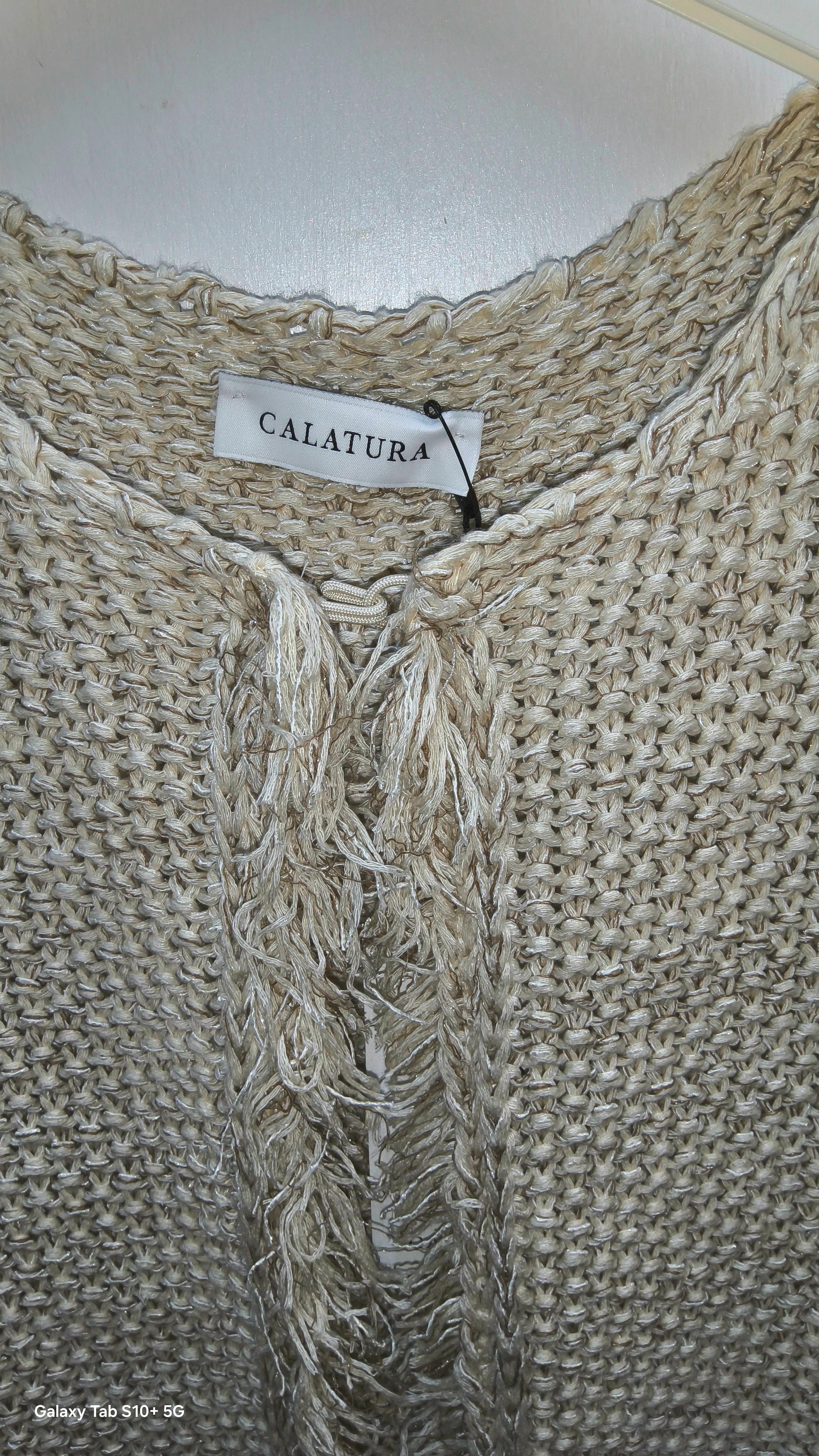 Cardigan sfrangiato