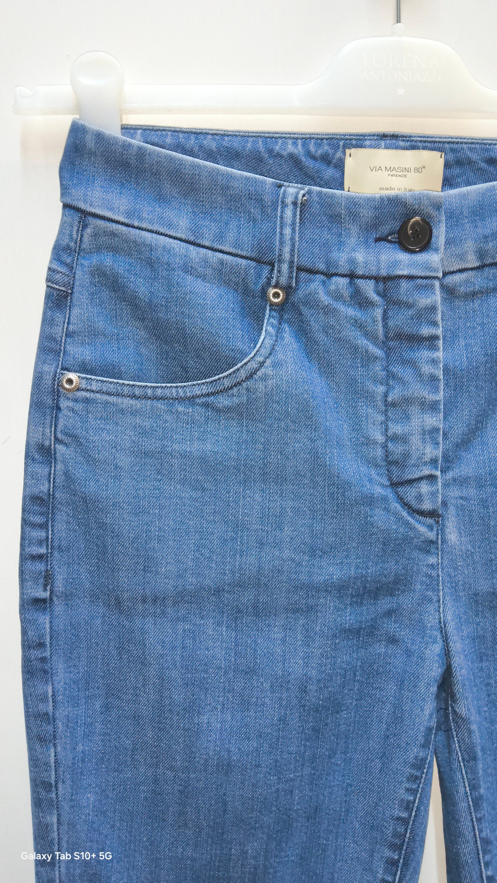 Jeans sfrangiato