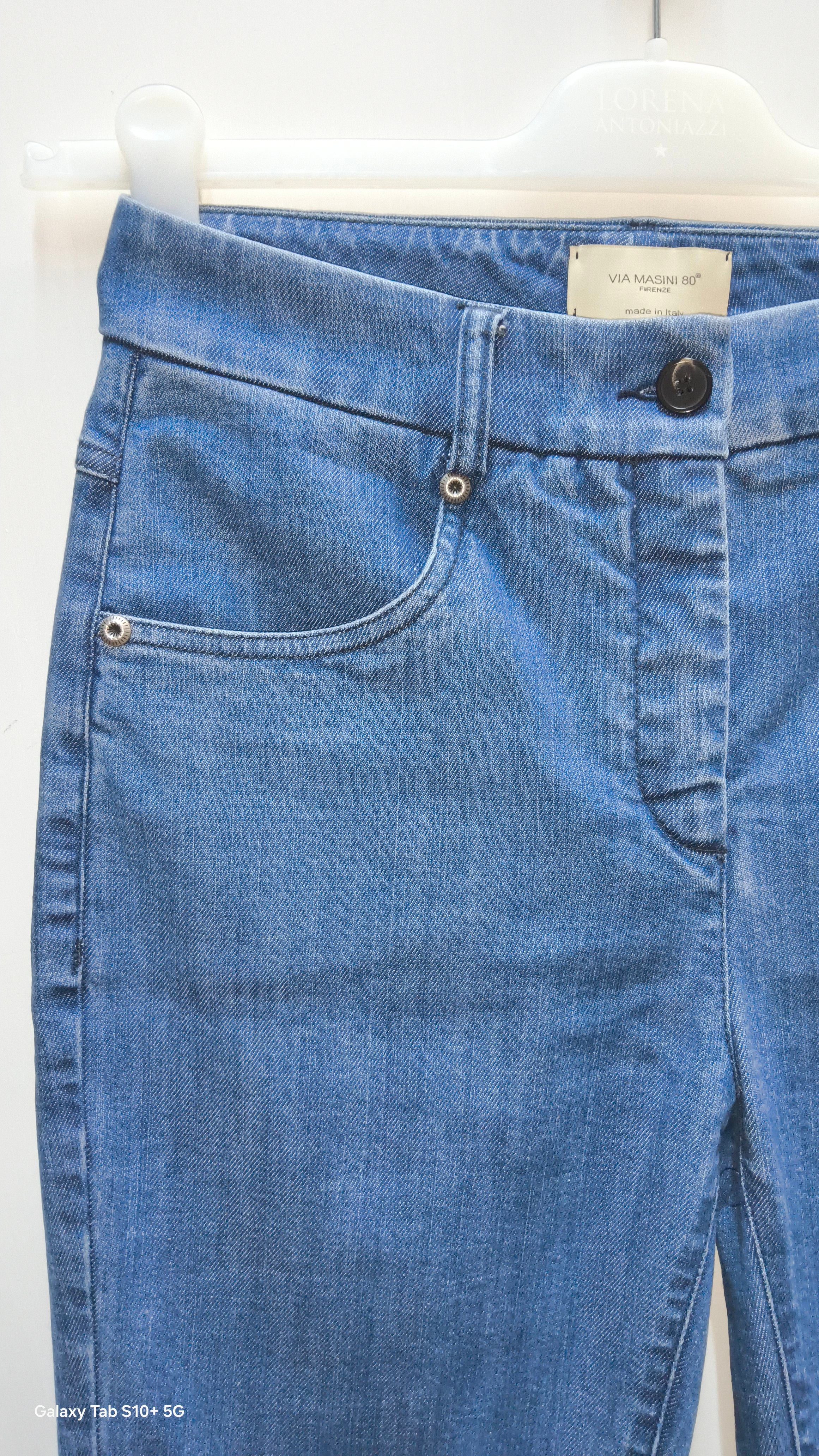 Jeans sfrangiato