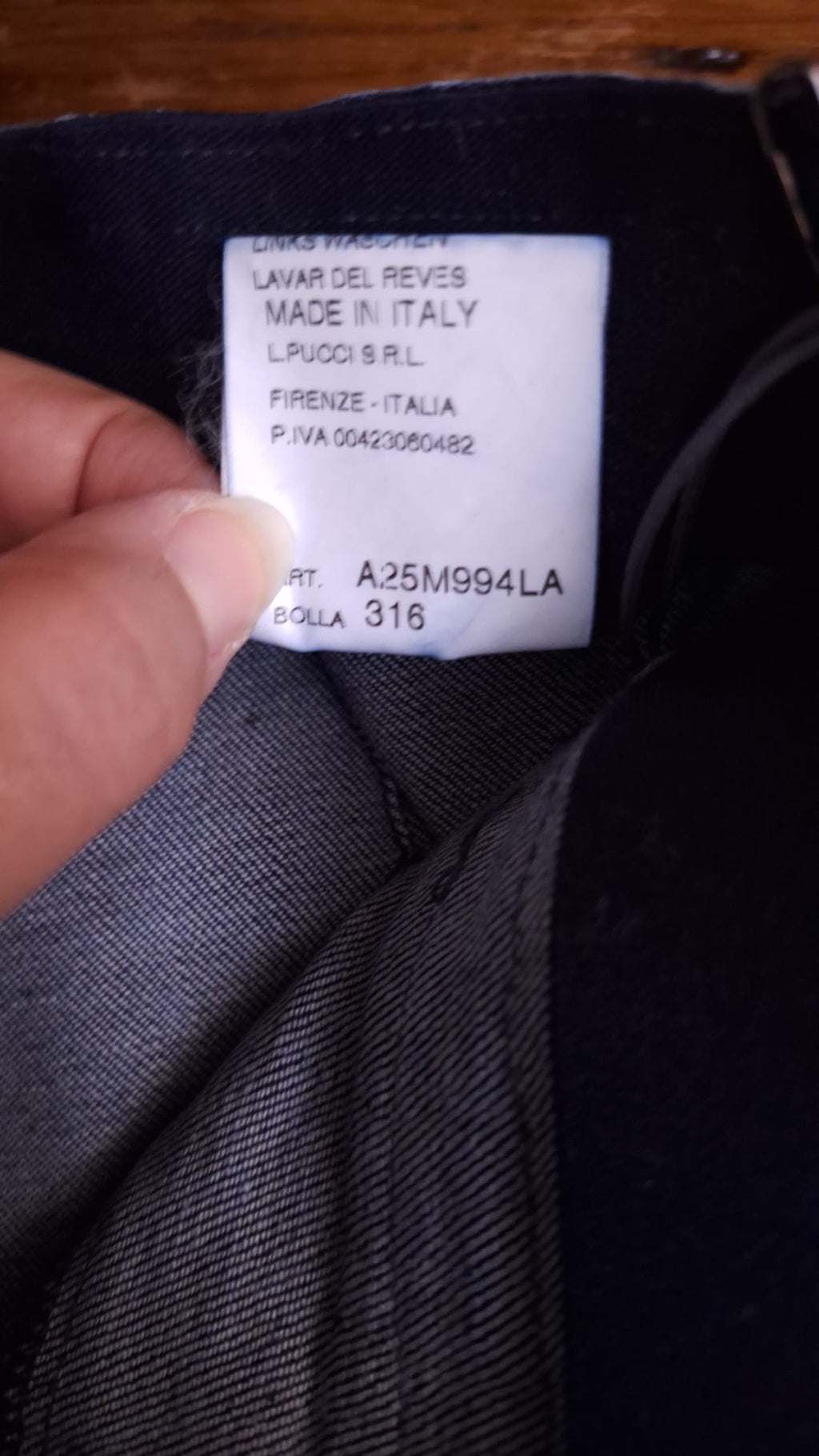 Jeans zampa d'elefante