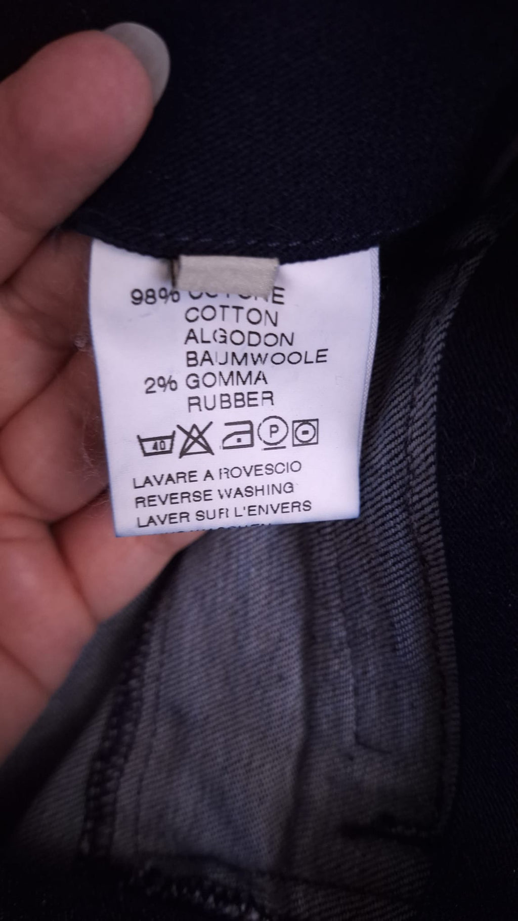 Jeans zampa d'elefante