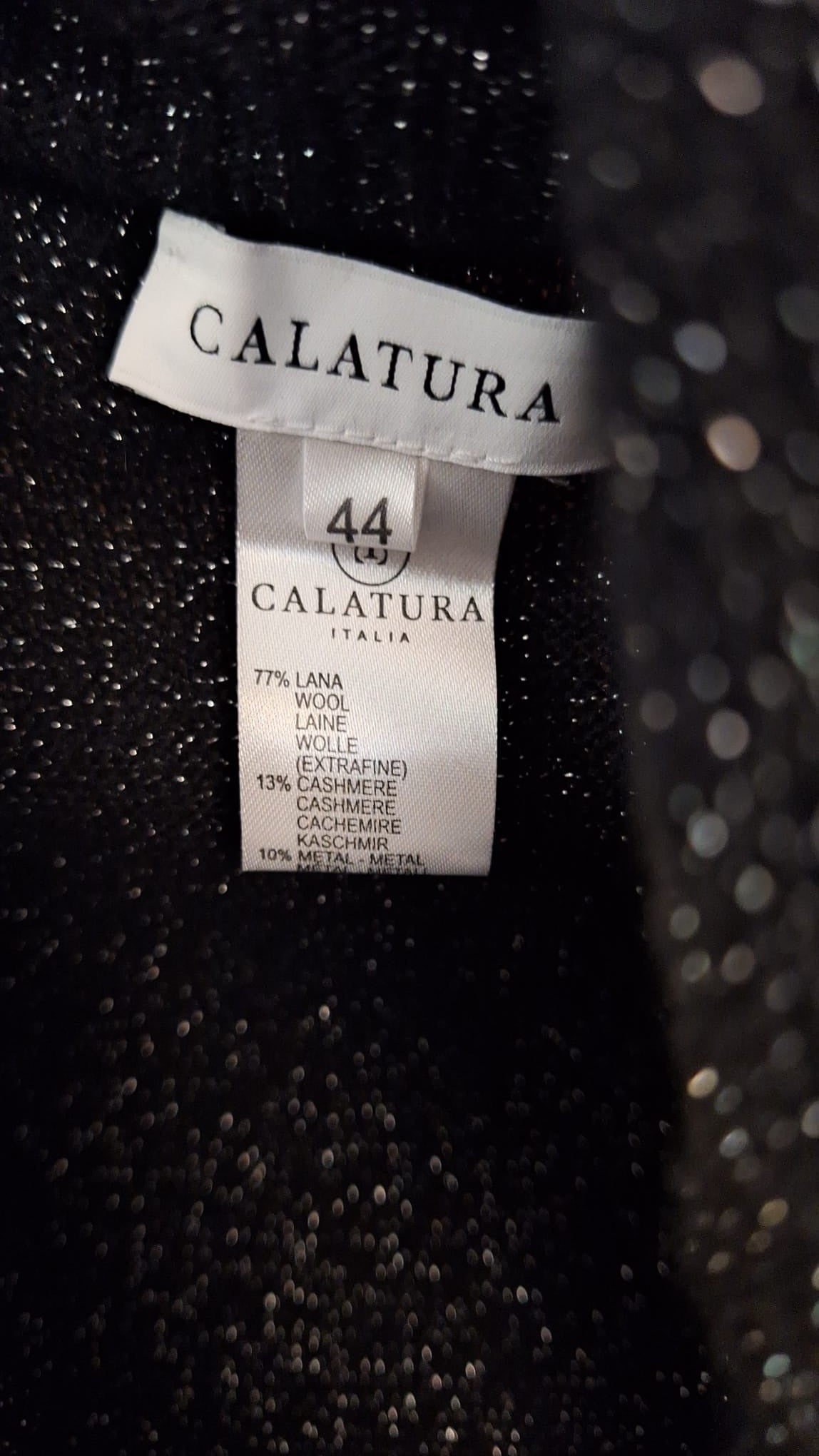 Collo alto lurex