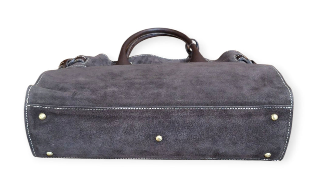 Tote bag camoscio