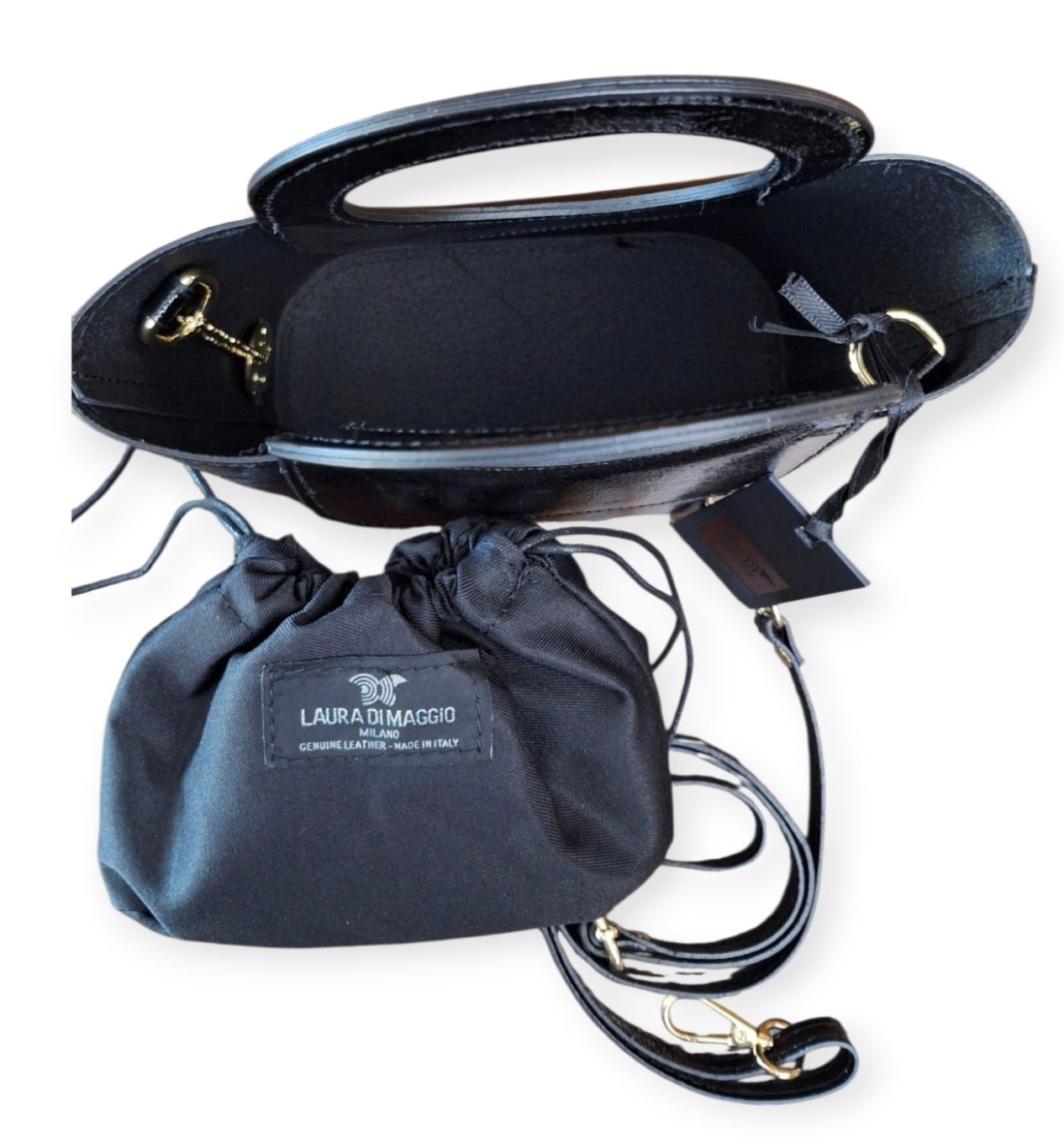 Mini bag vernice