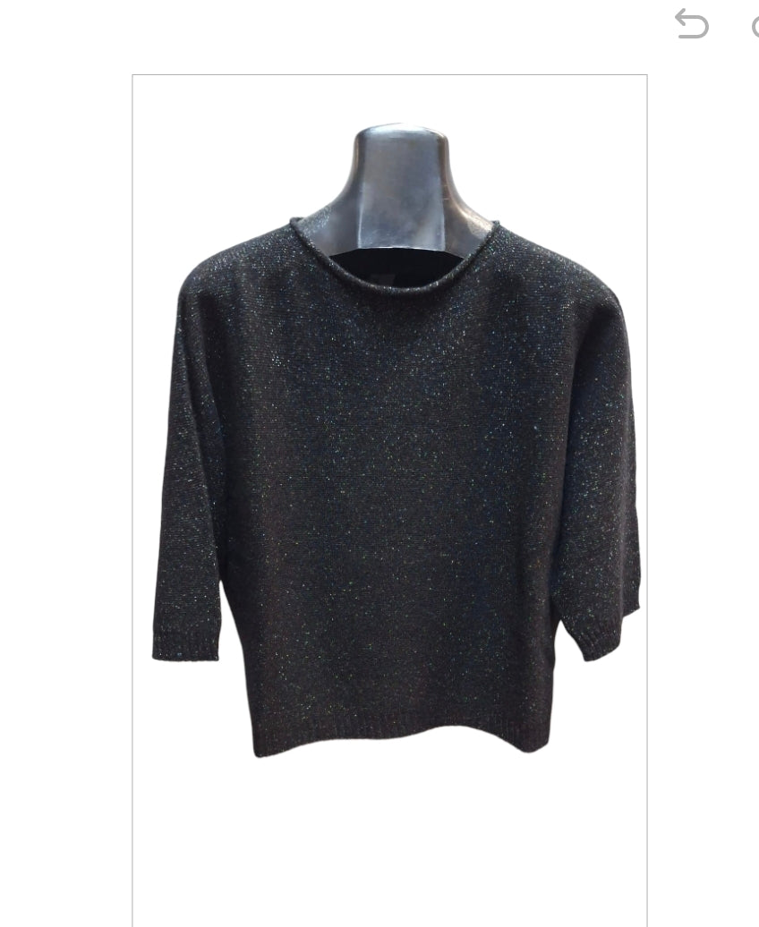 Girocollo lurex