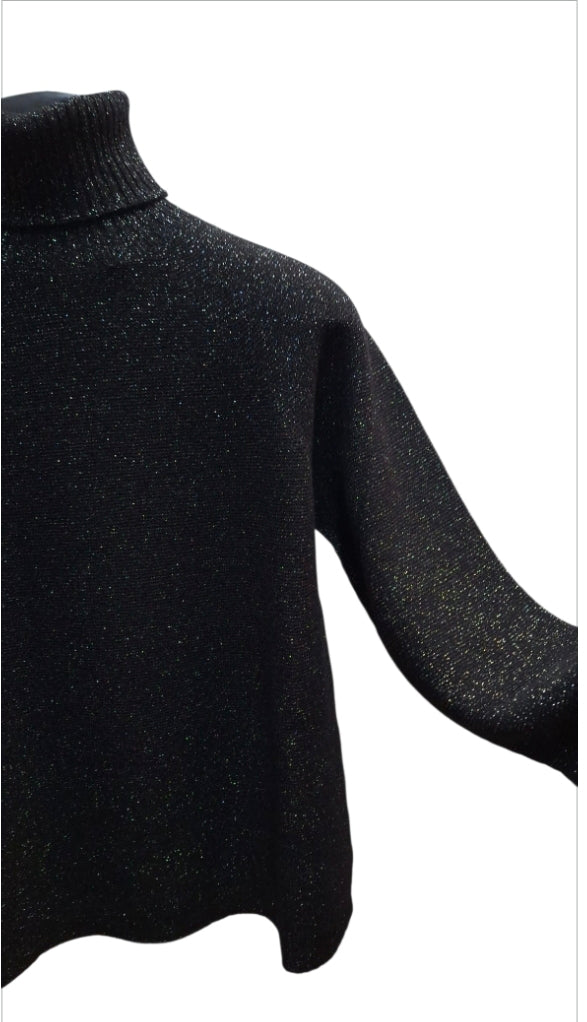 Collo alto lurex