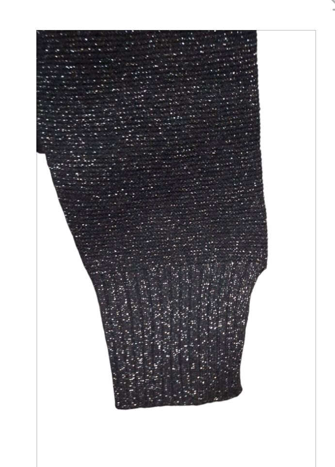Collo alto lurex