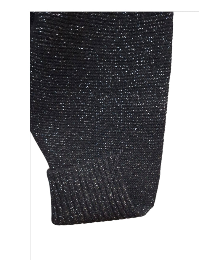 Collo alto lurex