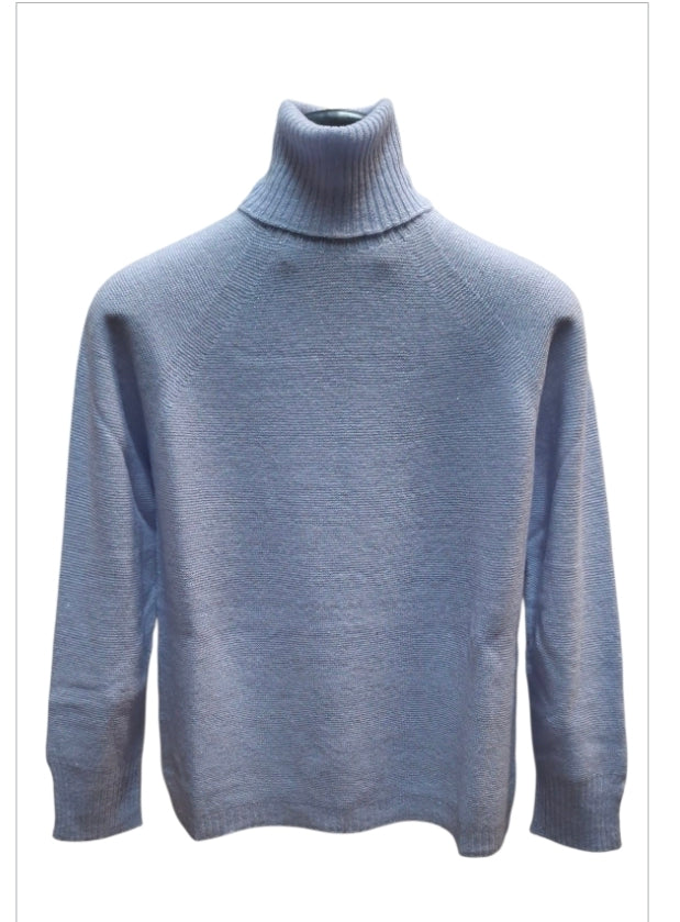 Collo alto lurex