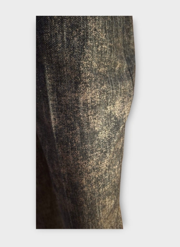 Pantalone effetto "spalmato"