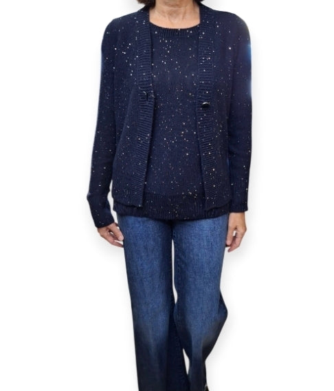Cardigan pailettes