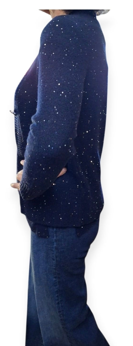 Cardigan pailettes