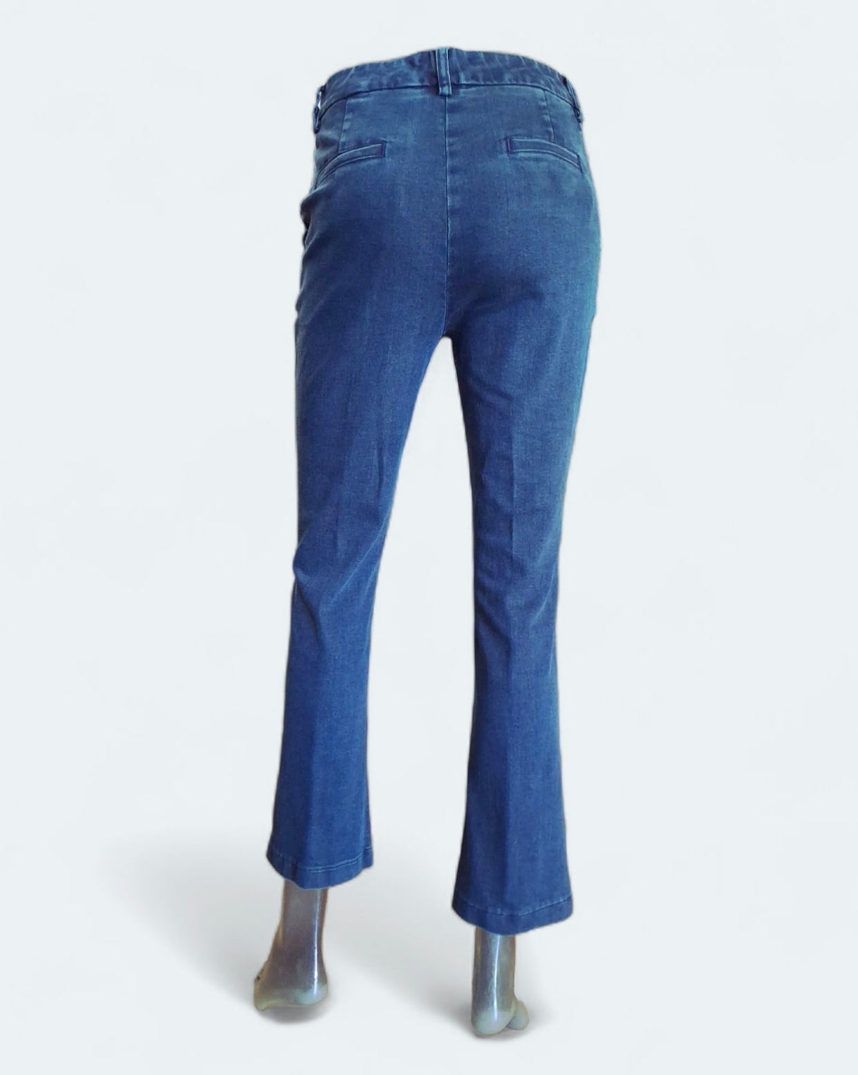 Jeans svasato ottanio