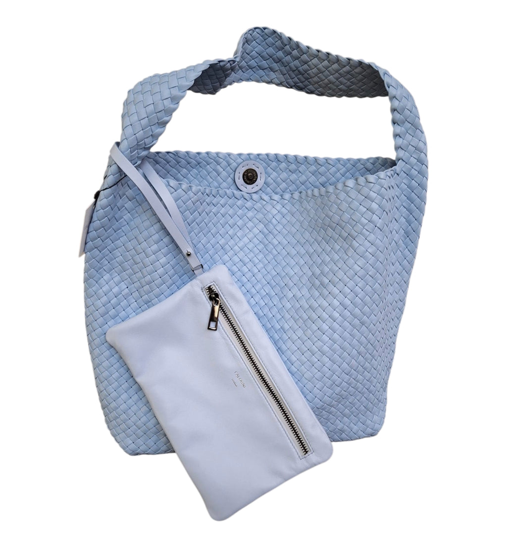Borsa a Spalla Celeste