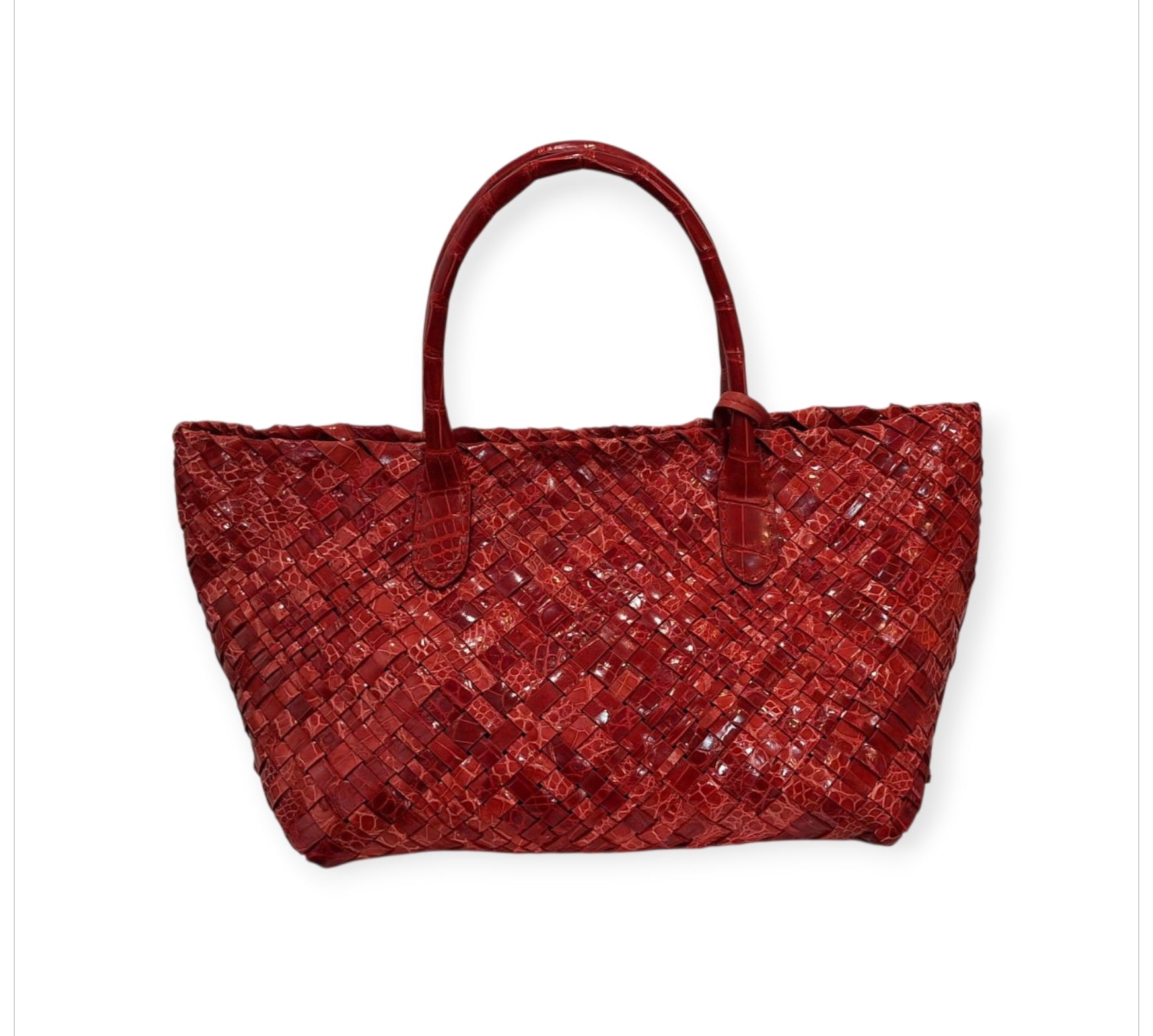 Shopper coccodrillo Falorni