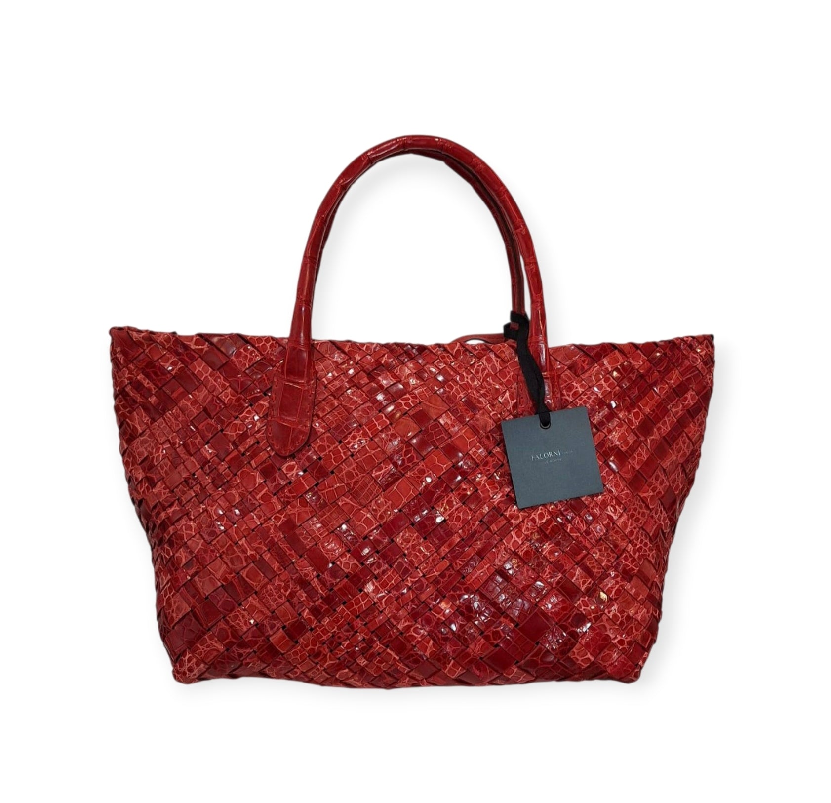 Shopper coccodrillo Falorni