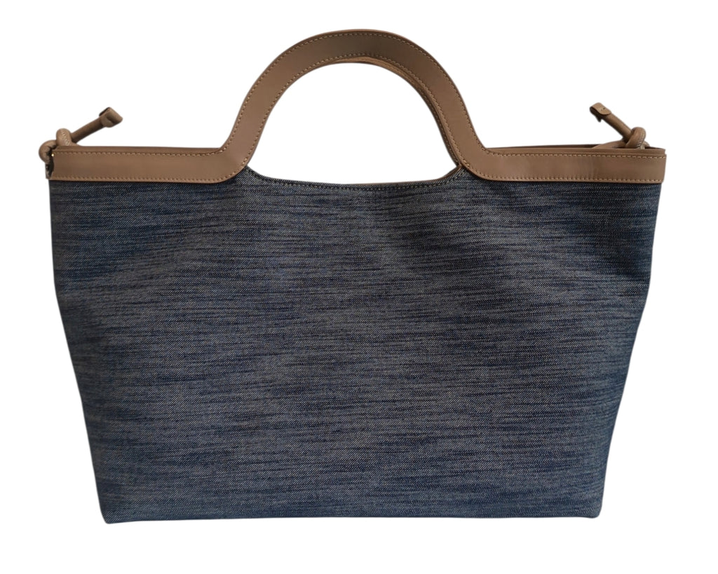 Shopper jeans grande