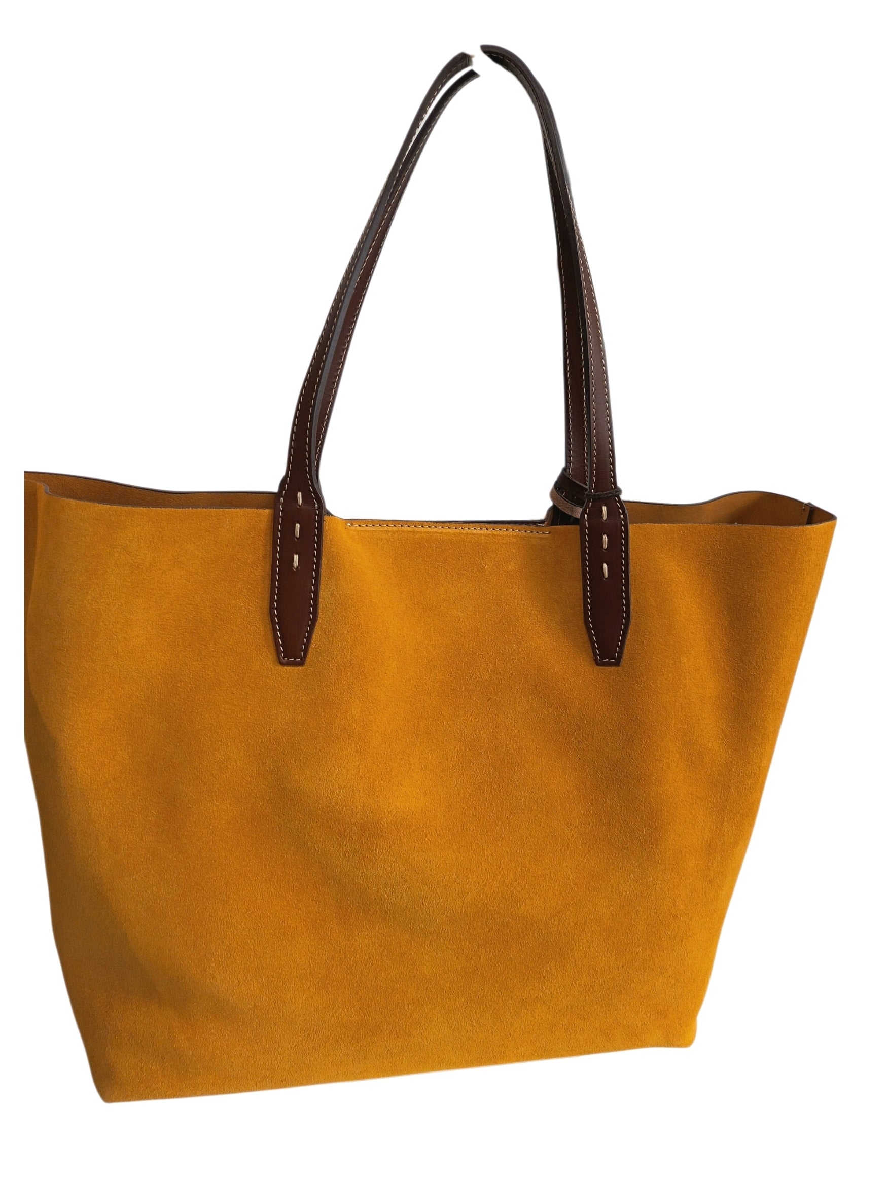 Shopper camoscio Mais