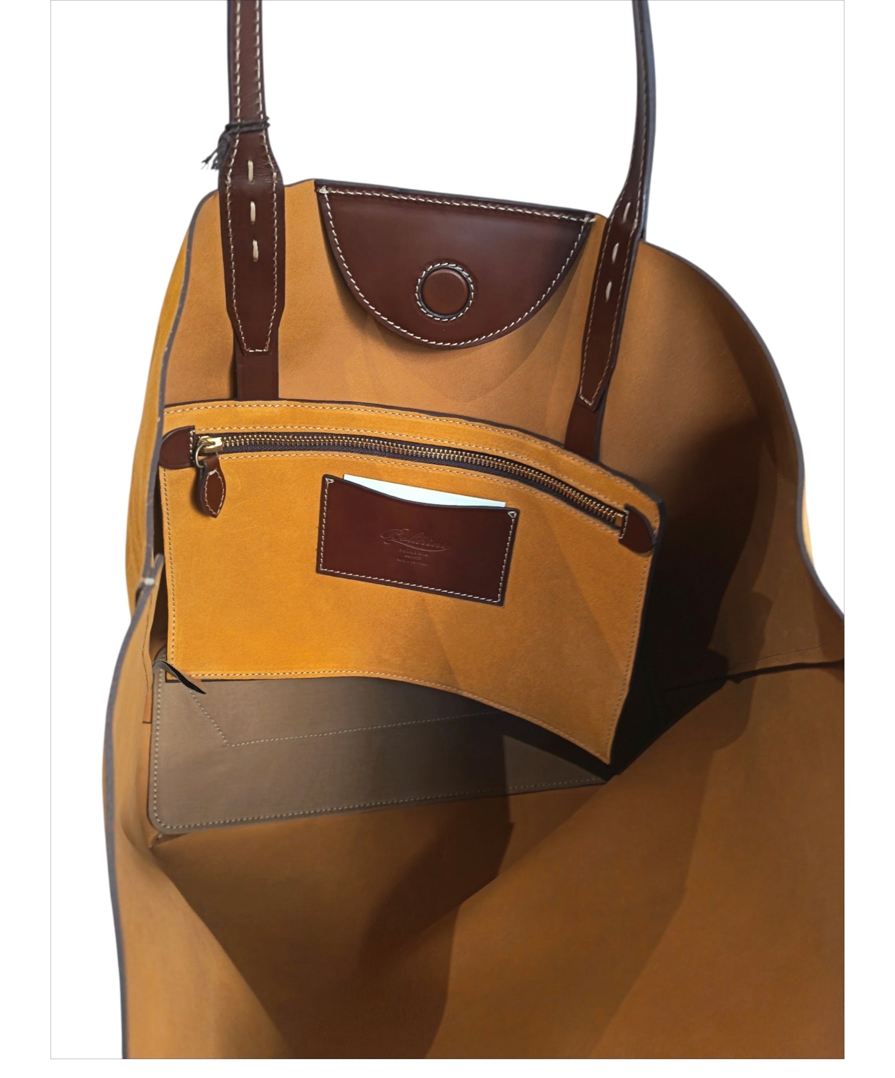 Shopper camoscio Mais
