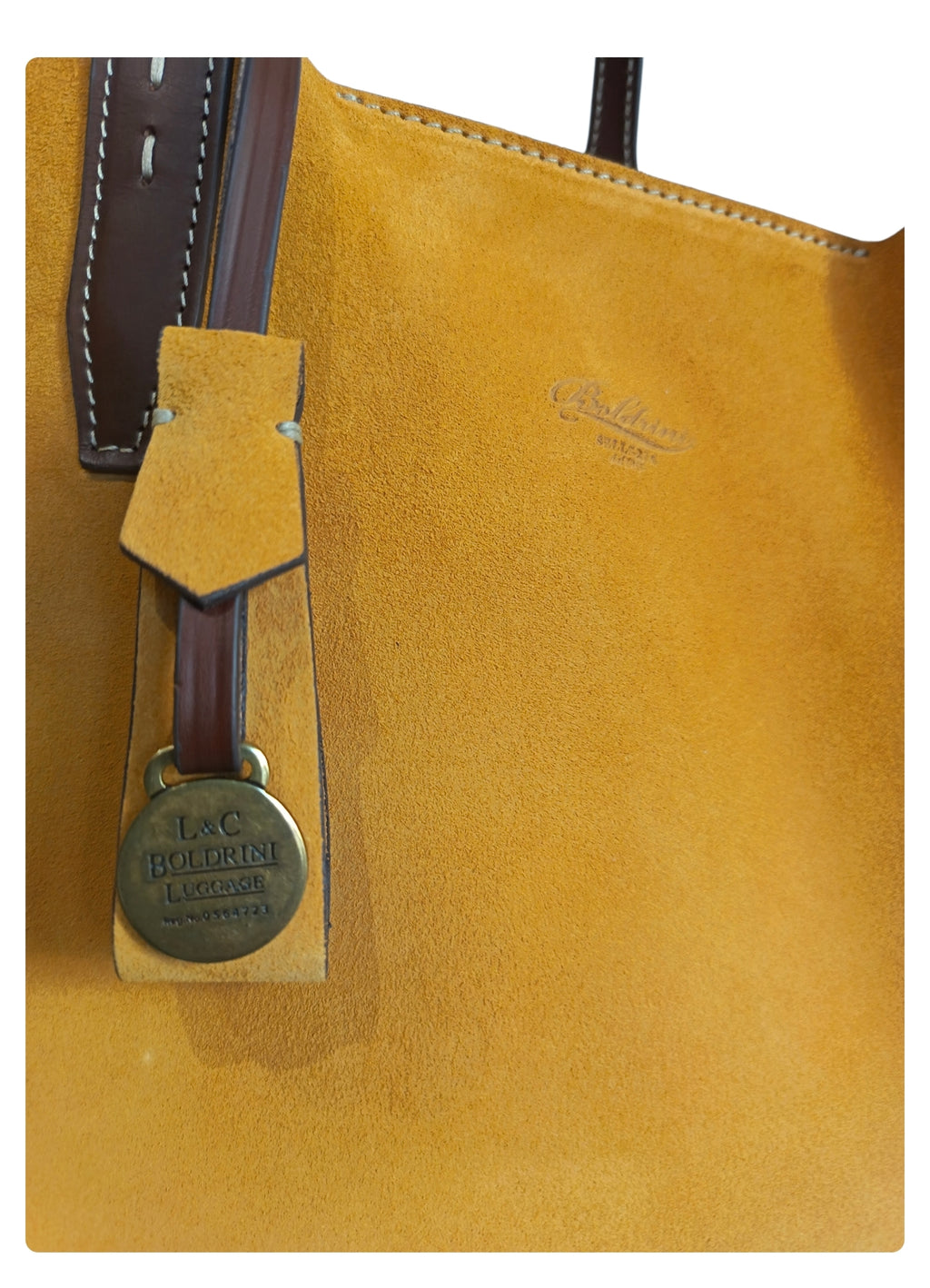 Shopper camoscio Mais