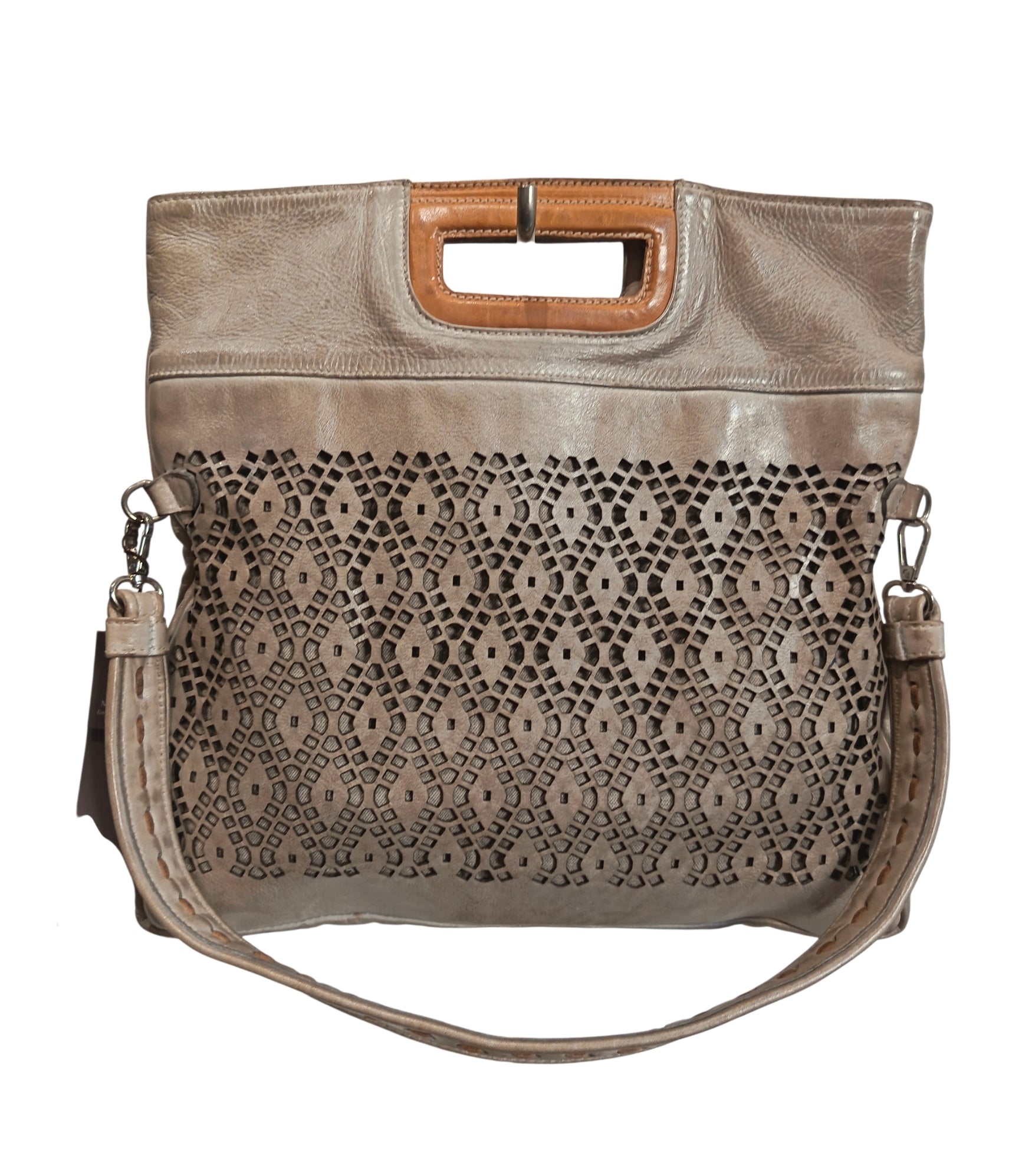 Borsa  oblò traforata