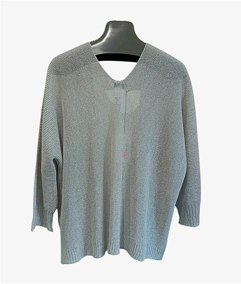 Cardigan lurex