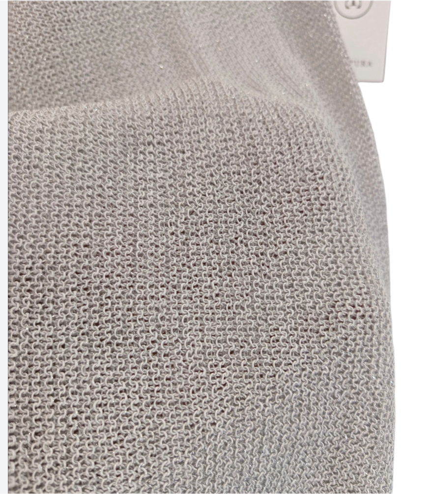 Cardigan lurex
