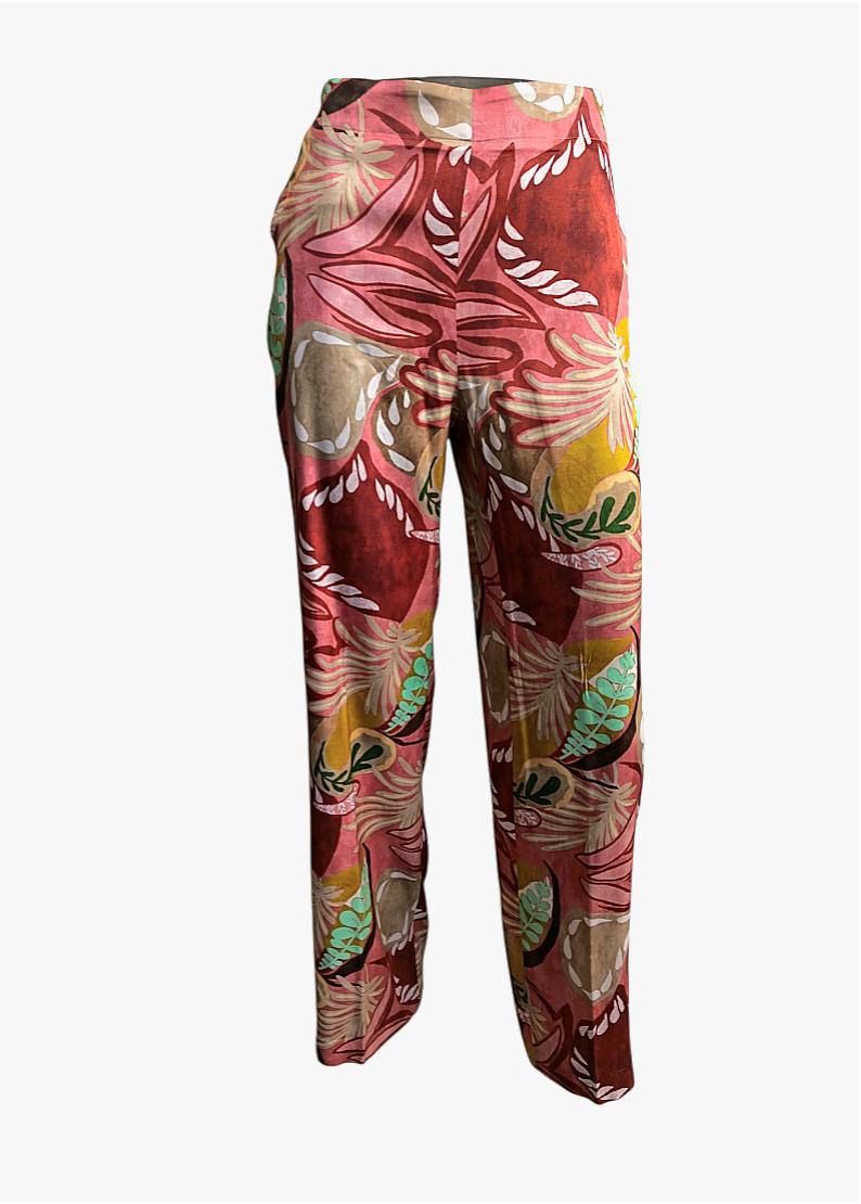 Pantalone palazzo fantasia