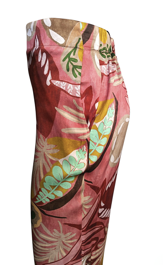 Pantalone palazzo fantasia