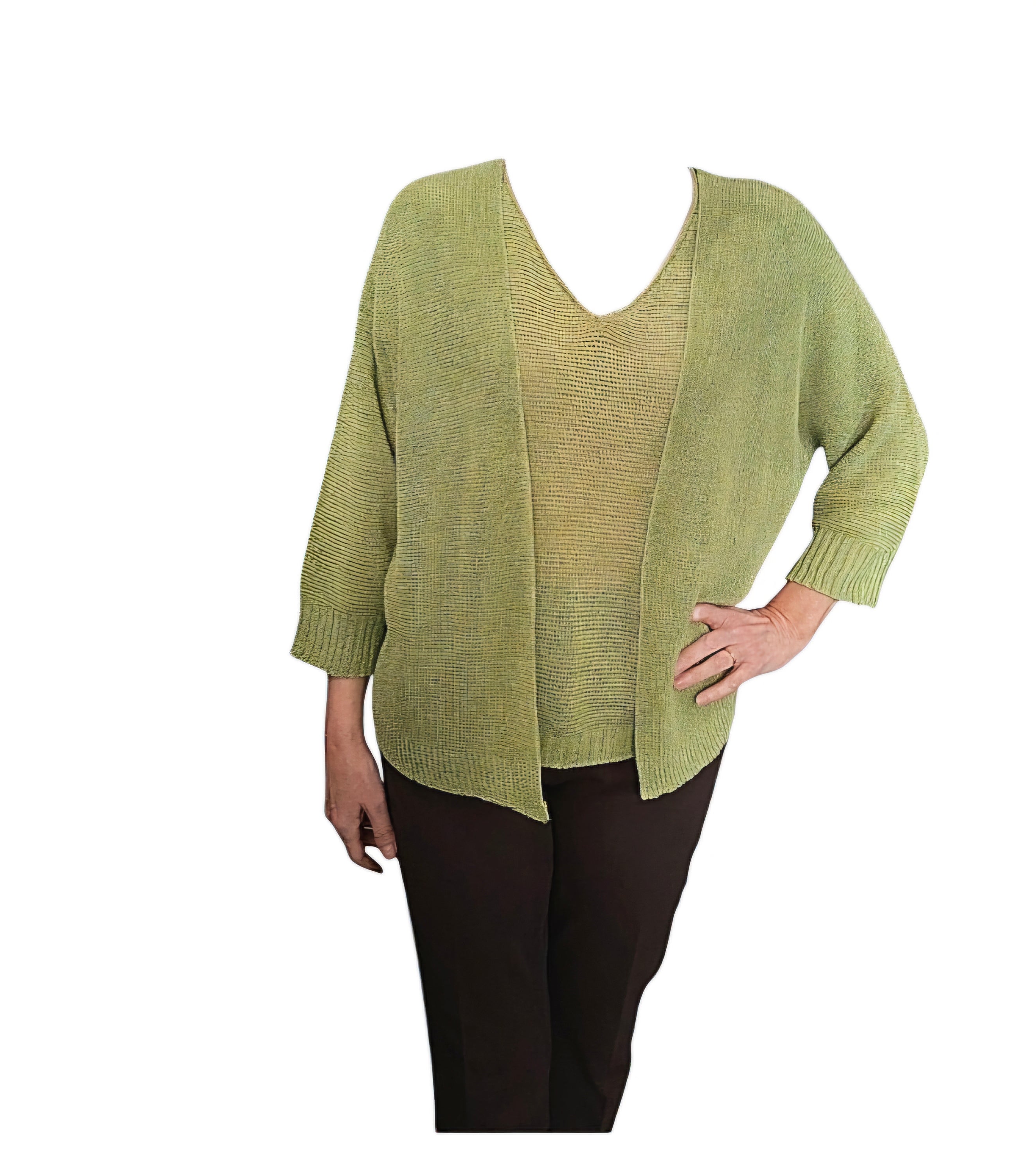 Cardigan lurex