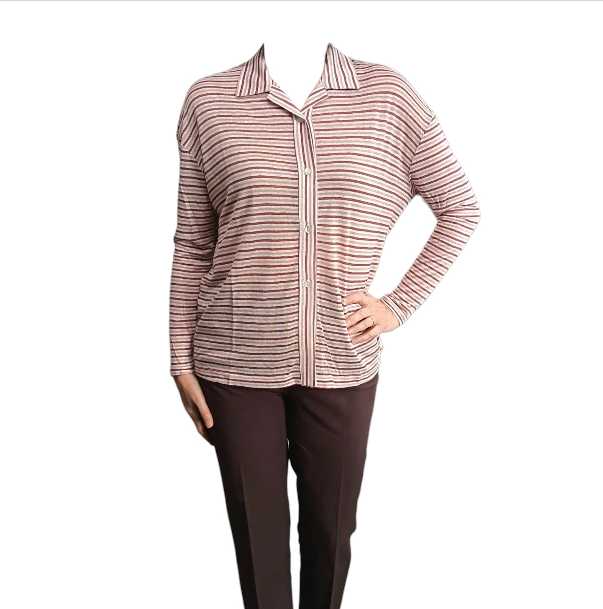 Camicia a righe