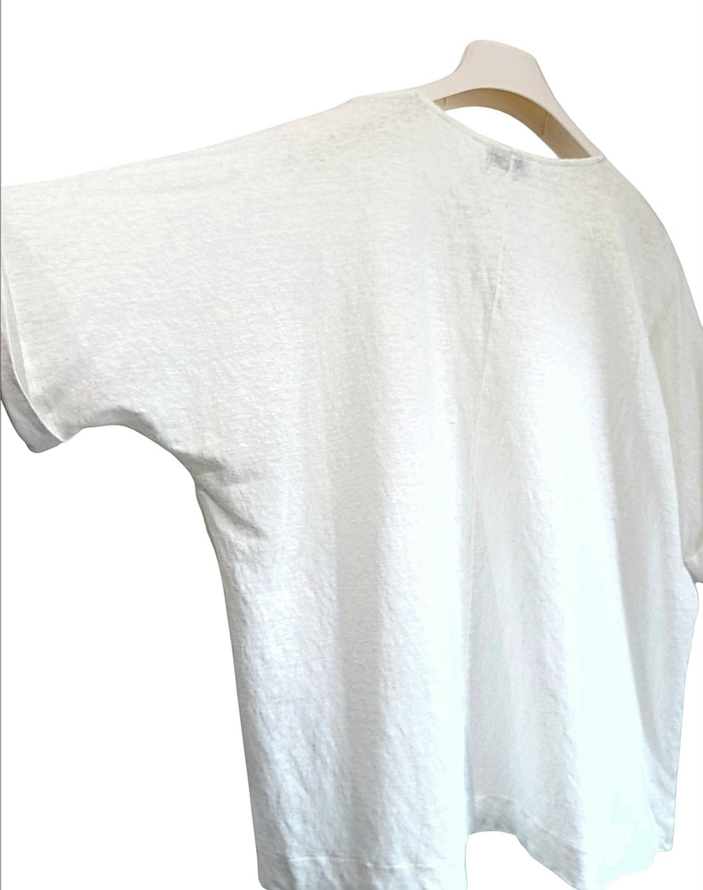 T-shirt lino bianca