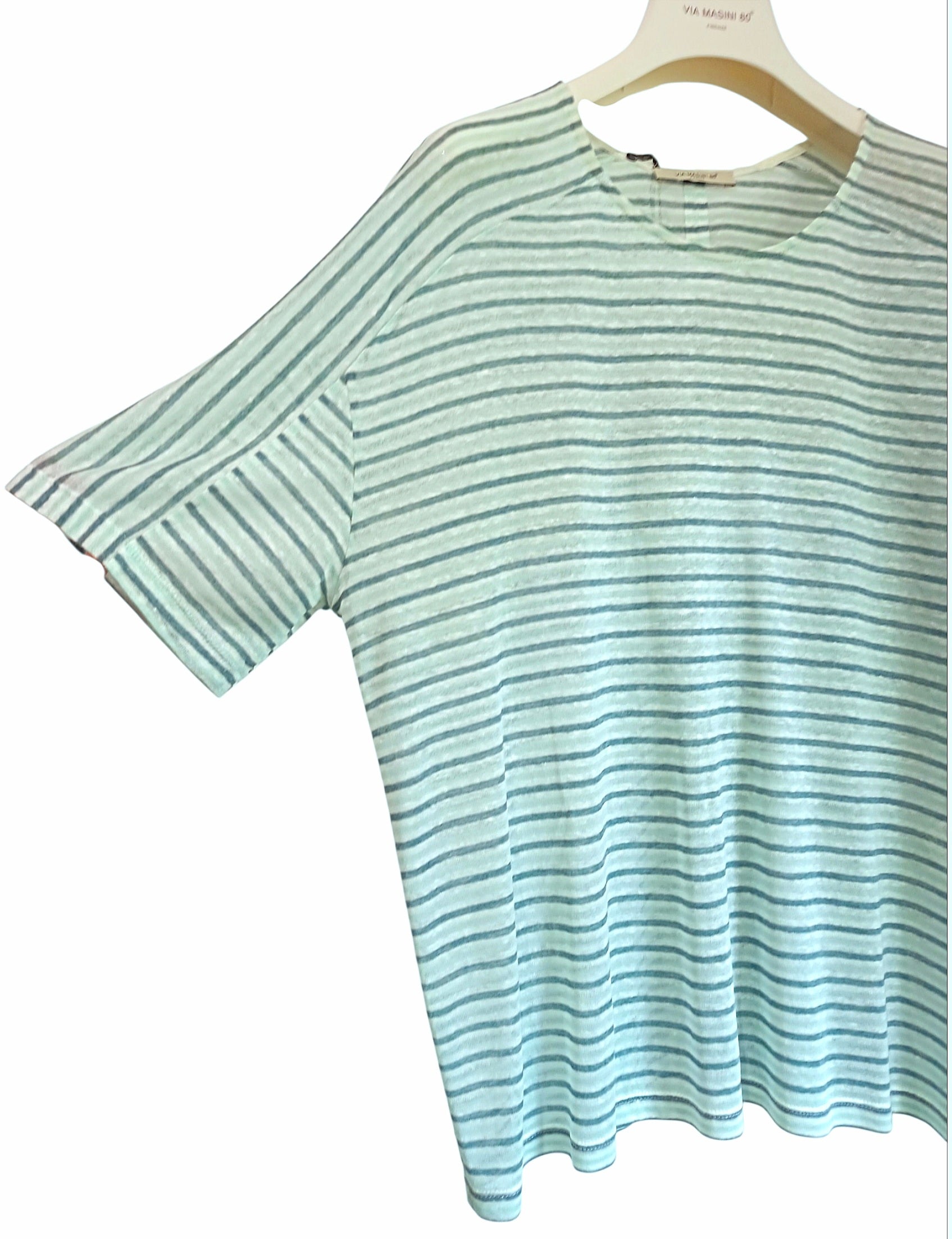 T-shirt righe over