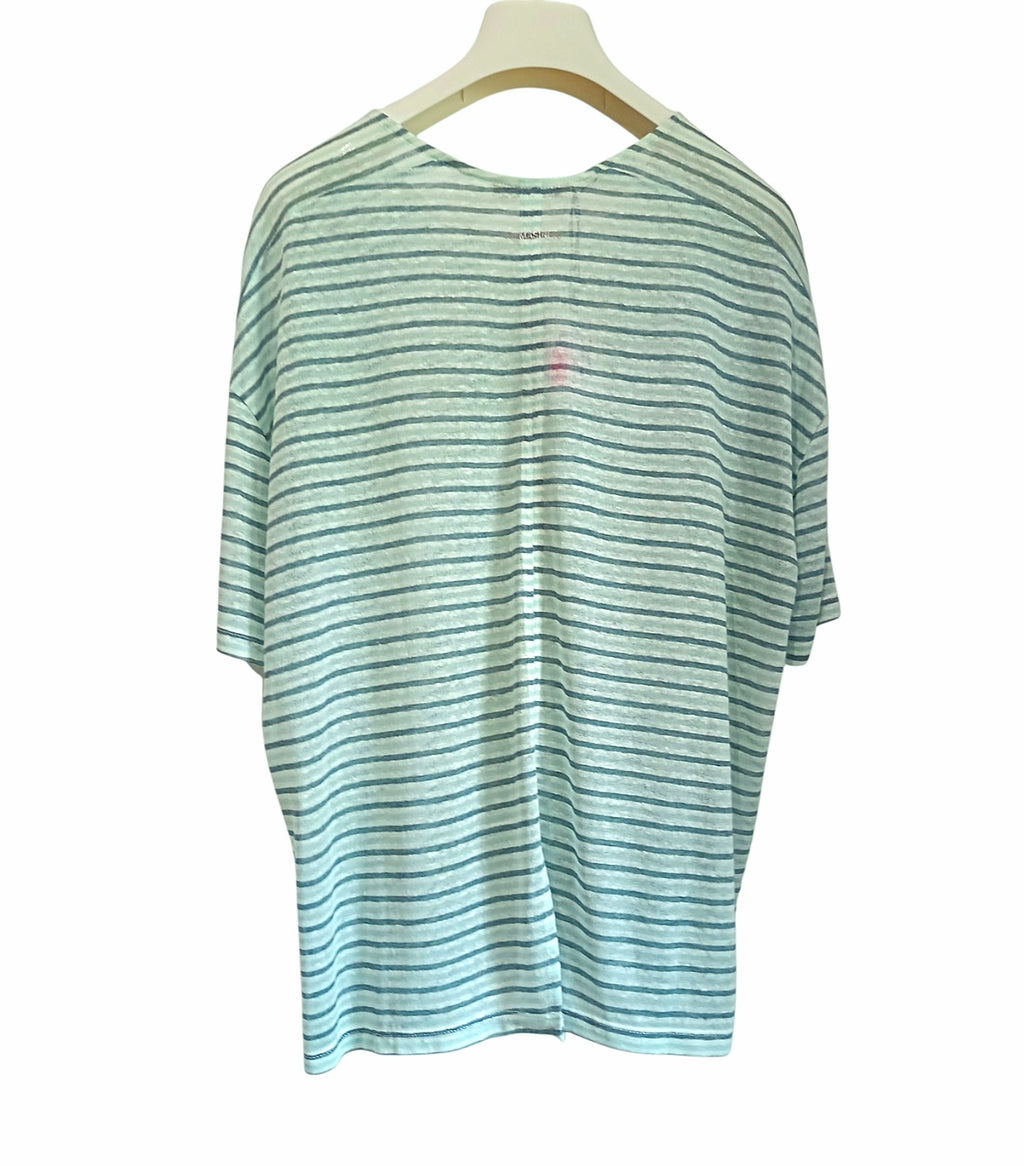 T-shirt righe over