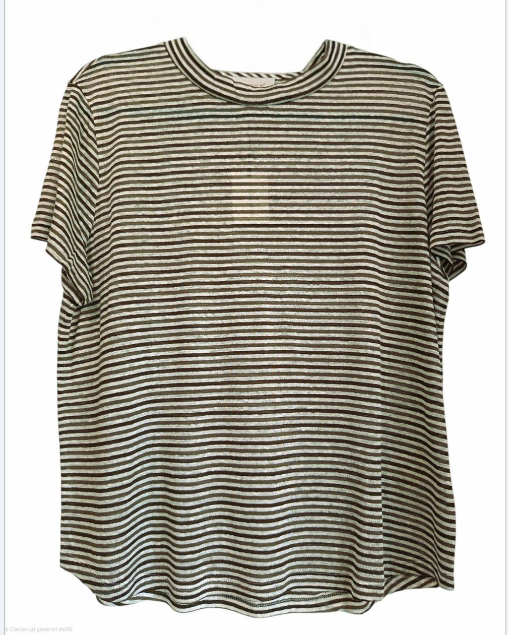 T-shirt righe girocollo