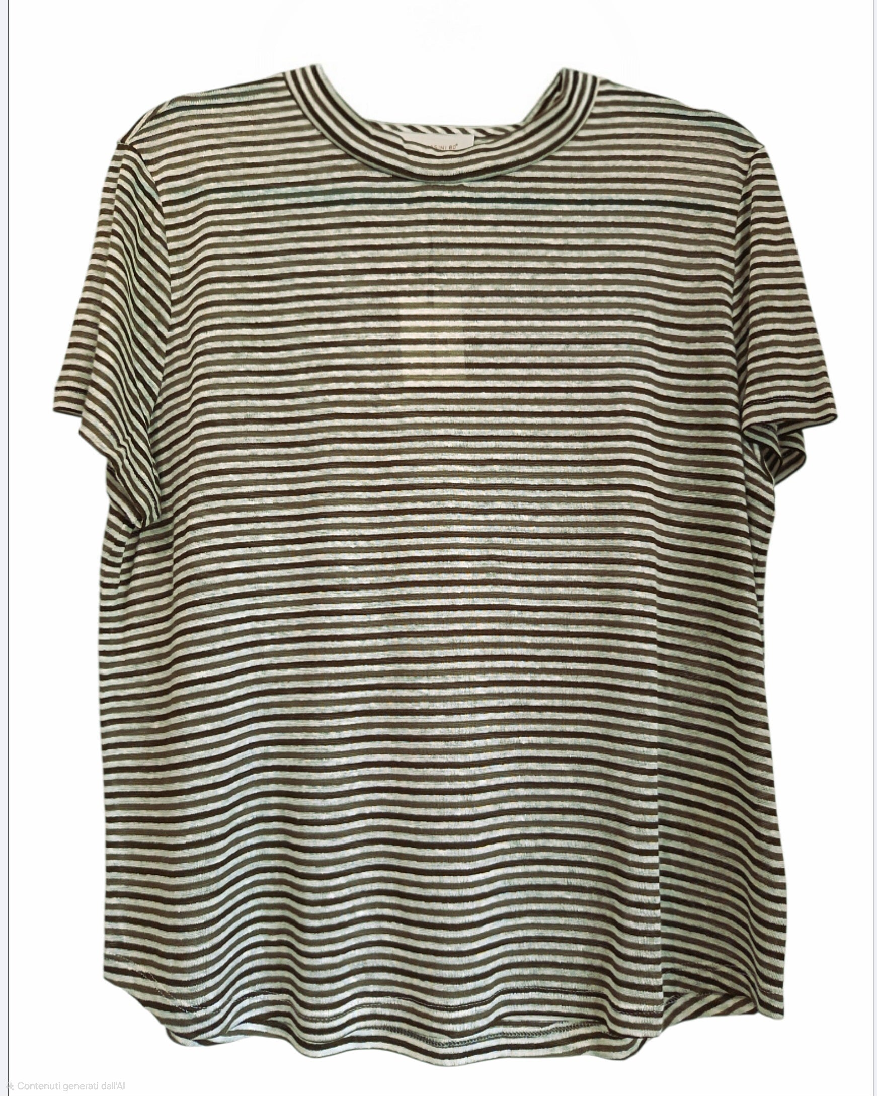 T-shirt righe girocollo