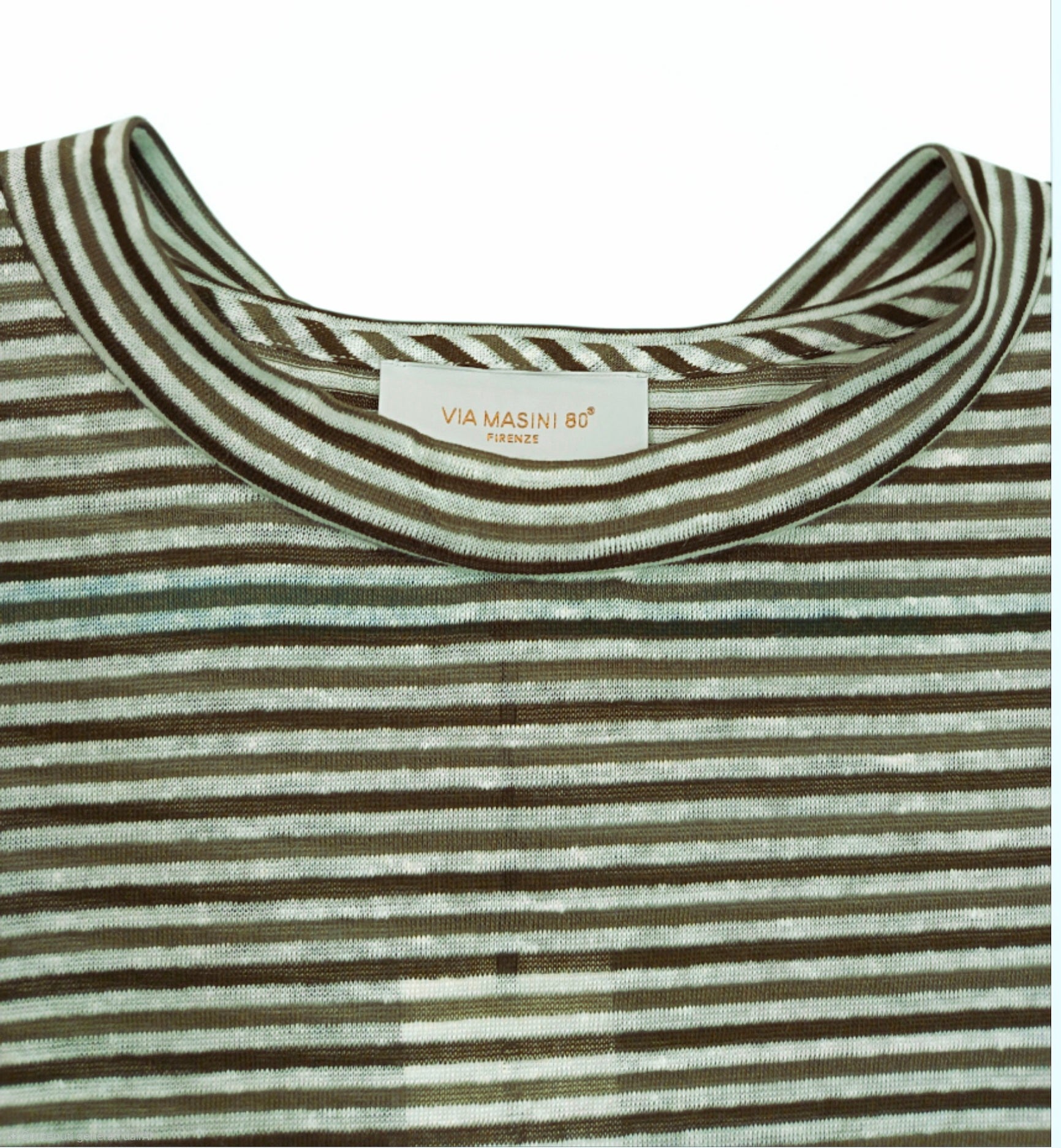 T-shirt righe girocollo