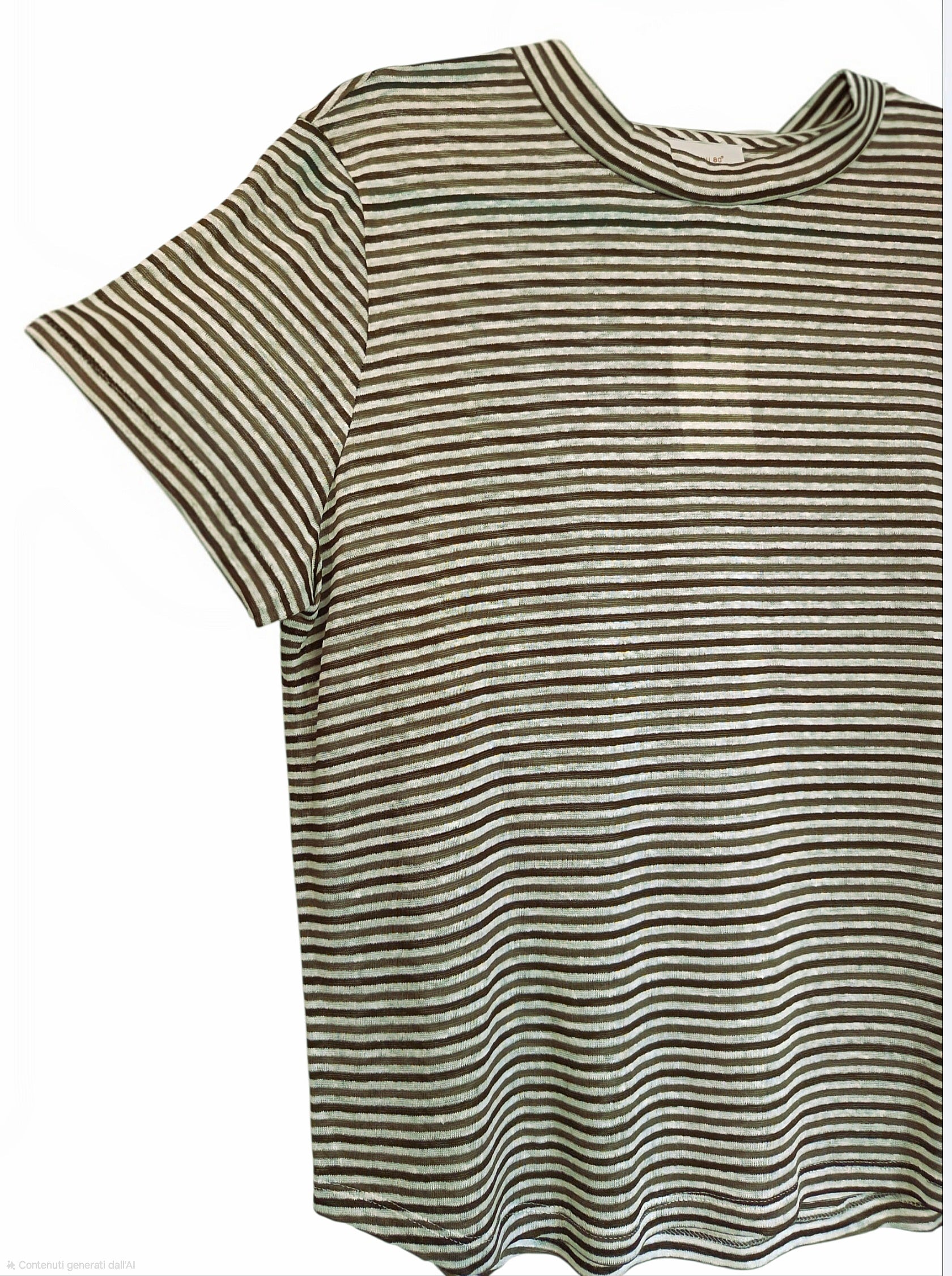 T-shirt righe girocollo
