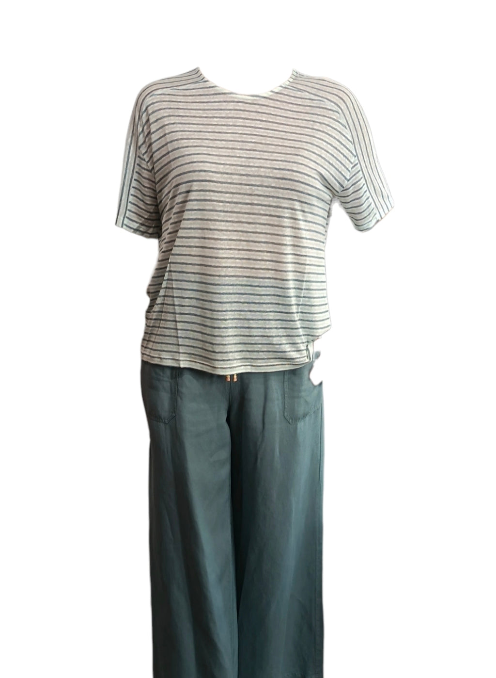 T-shirt righe over
